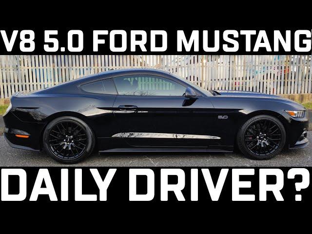 UK V8 5.0 Ford Mustang real world MPG figures! (Motorway & City)