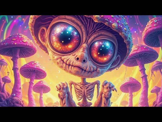 Psychedelic Trance| Mushroom Hallucinations  Space Visualization mix 2025