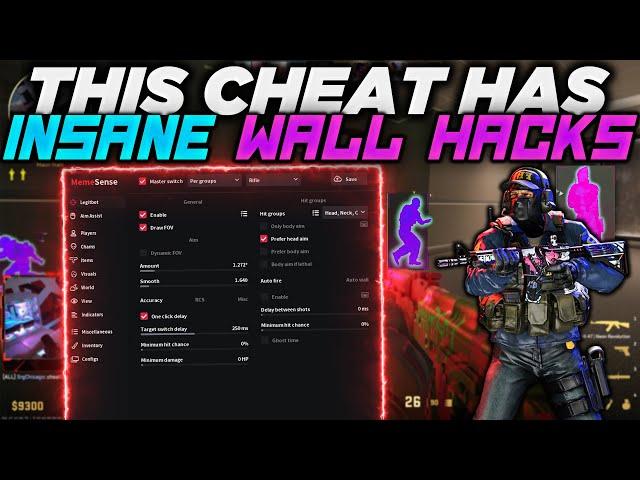 This CHEAT Has INSANE Wall Hacks! | Memesense CS2 Cheating