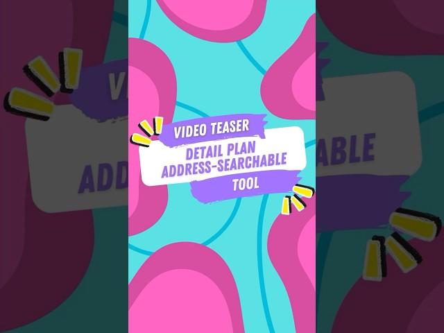 Video Teaser: How do you research Detail Plans using BCC’s new address-searchable tool?