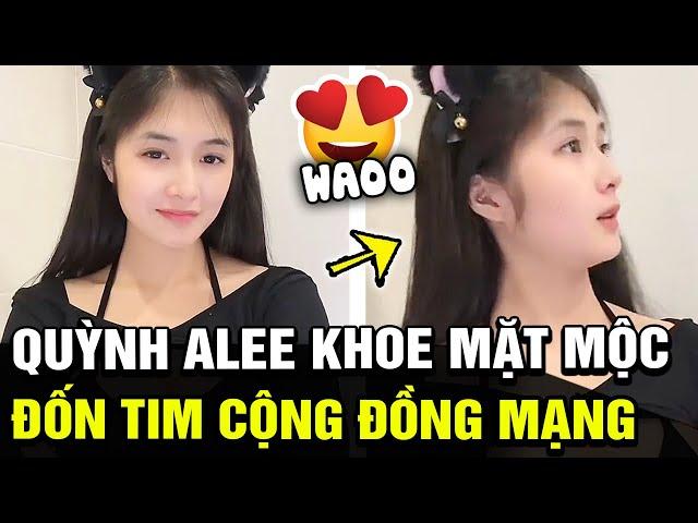 Nhận lời THÁCH THỨC, Quỳnh Alee 'SHOW MẶT MỘC' không tì vết làm anh em chỉ biết ĐỔ GỤC | TB Trends