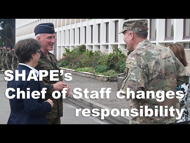 SHAPE's Chief of Staff changed responsibility