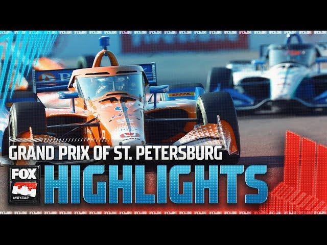 NTT INDYCAR SERIES: Firestone Grand Prix of St. Petersburg Highlights | INDYCAR on FOX