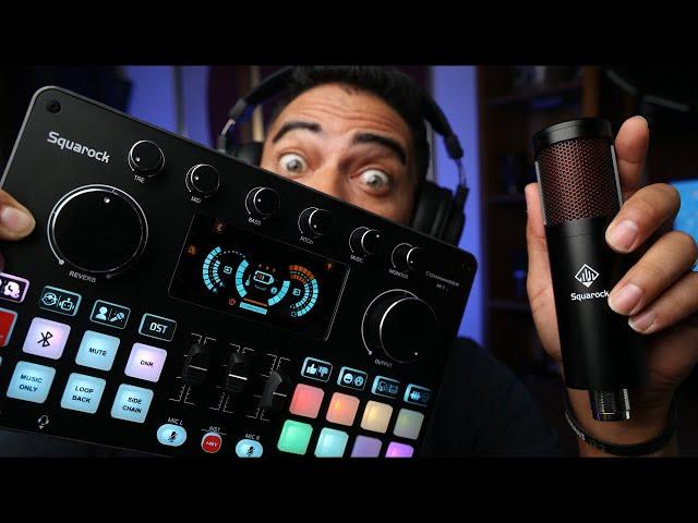 BEST SOUNDING All-In-One Podcast Bundle Kit | Squarock Commander M1