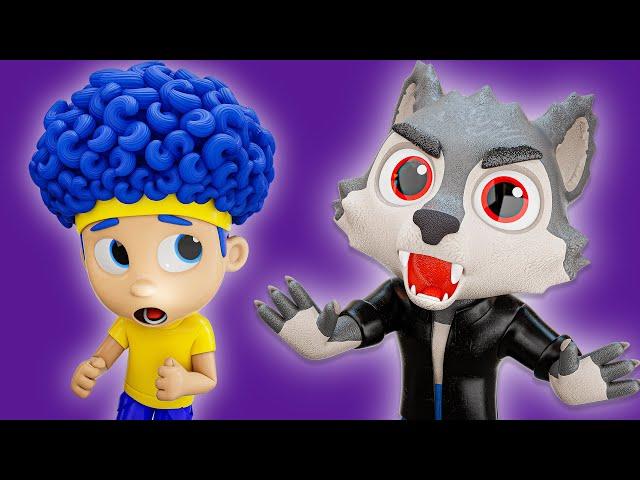 Dancing Big Grey Wolf | D Billions Kids Songs