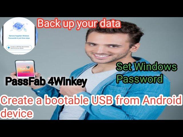 Review and uses of the application PassFab 4Winkey (Android)