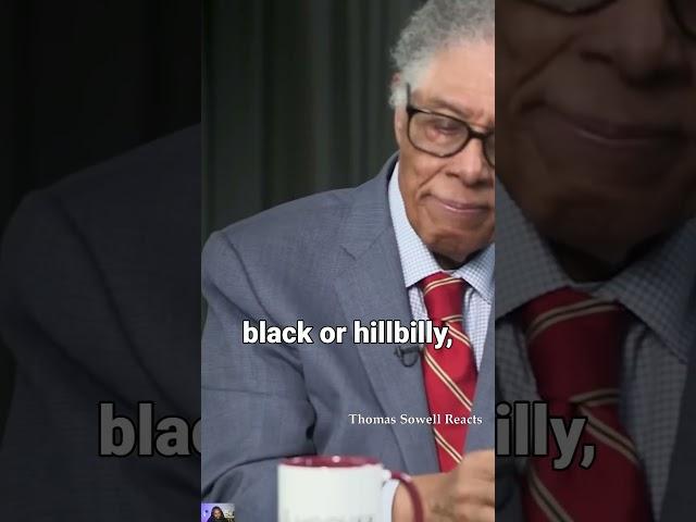 Hillbilly Elegy || Racism or Culture - Thomas Sowell Reacts #shorts