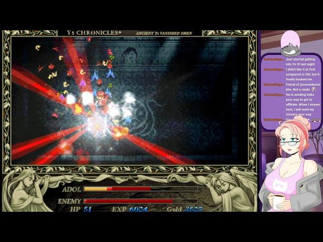 Ys 1 | Second boss and my hand is KO'd ...