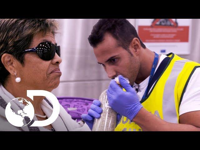 Polícia detecta drogas em mala de idosa | Controle de Fronteiras | Discovery Brasil