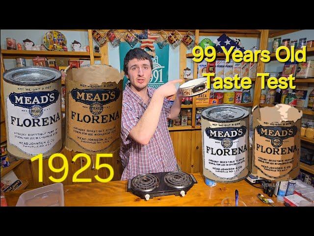 Cooking And Eating 99 Year Old Baby Formula