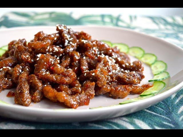 Crispy Chilli Beef | DUMPLING SISTERS