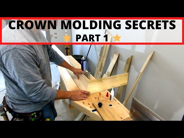 Crown Molding Secrets pt 1 - What they don't teach you...