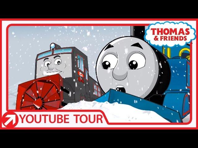 Thomas Meets Marshall in the Canadian Rockies | YouTube World Tour | Thomas & Friends