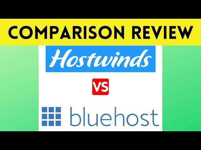 Hostwinds vs Bluehost Web Hosting Comparison  Review