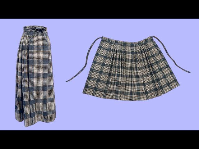 No zippers, no elastic bands - Sewing beautiful and stylish skirts, easy for beginners