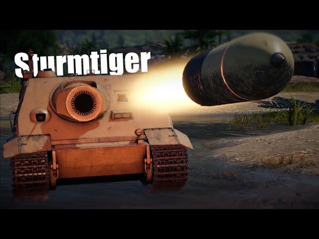 [PL] Sturmtiger w War Thunder, jak se radzi w akcji! | Gameplay