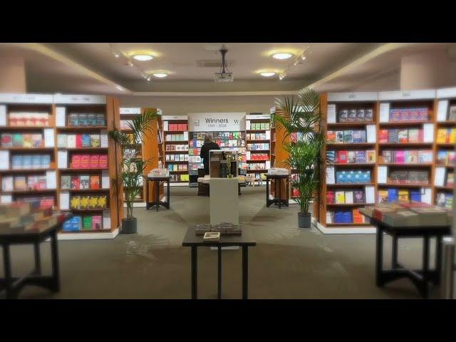 The Booker Library at Waterstones Piccadilly