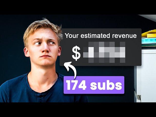 How much YouTube paid me (174 subs). What I plan to do now…