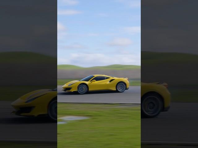 Do we prefer the Ferrari f8 Tributo or Ferrari 488 Pista drifting? Let us know in the comments 