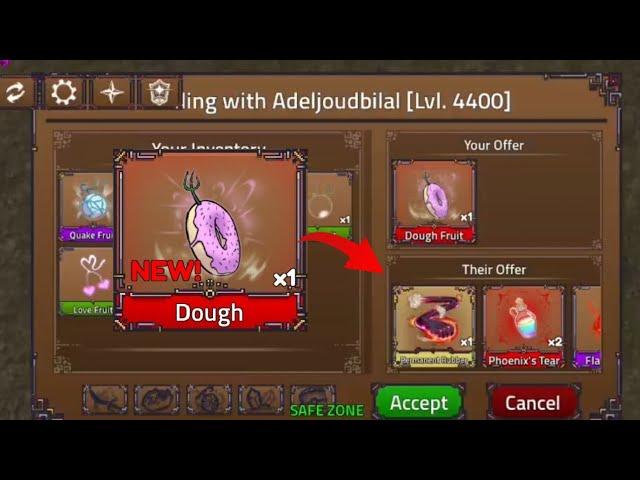 What People Trade For Dough Fruit? in King Legacy