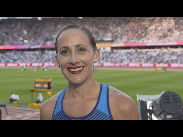 WCH 2017 London- Shannon Rowbury USA 5000 Metres Heat 1