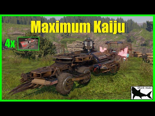 Maximum Kaiju [4x Hermes Booster] [Crossout Gameplay ►102]