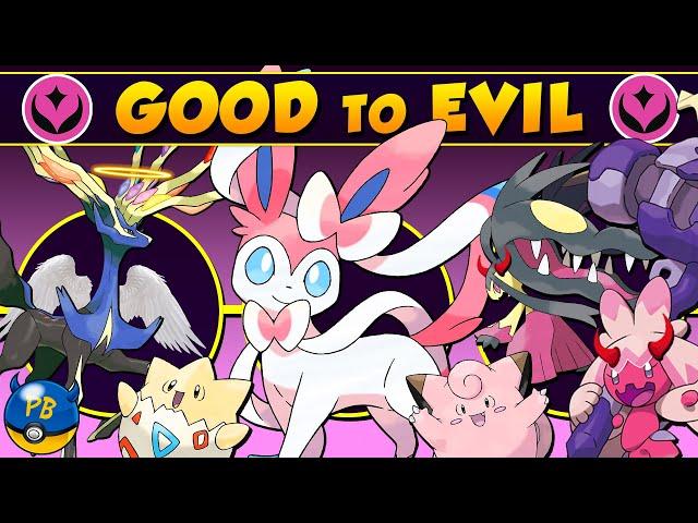 Every FAIRY-TYPE Pokémon: Good to Evil 