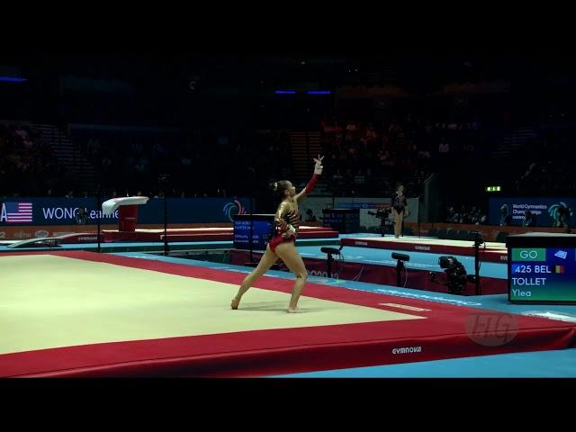TOLLET Ylea (BEL) - 2022 Artistic Worlds, Liverpool (GBR) - Qualifications Floor Exercise