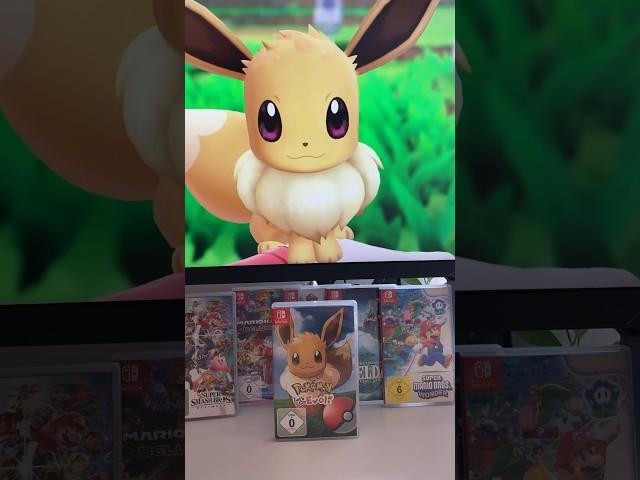 How to pet Eevee - Pokémon Let‘s Go Evee Nintendo Switch Evoli