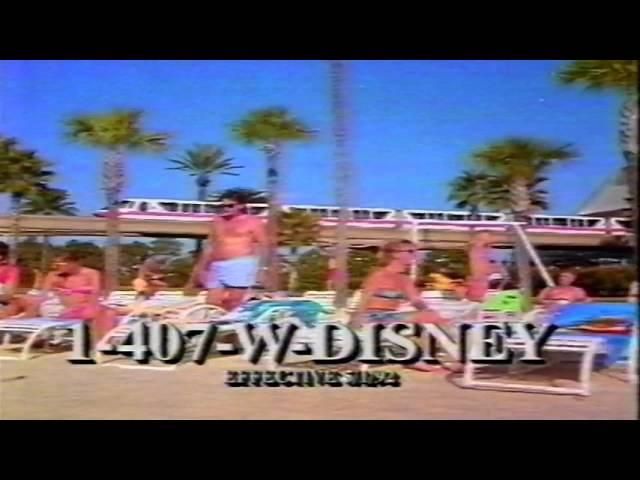 Walt Disney Magic Kingdom Promo 1992