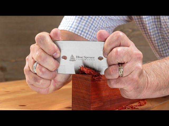 Card Scrapers & Dual-Handle Burnisher | Blue Spruce Toolworks