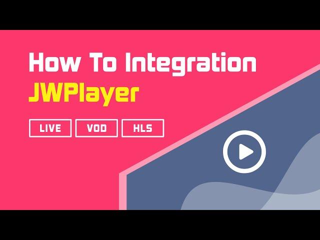 How To Integration JWPlayer - VOD, Live or M3U8 - Quality Switcher & Multiple Audio Tracks