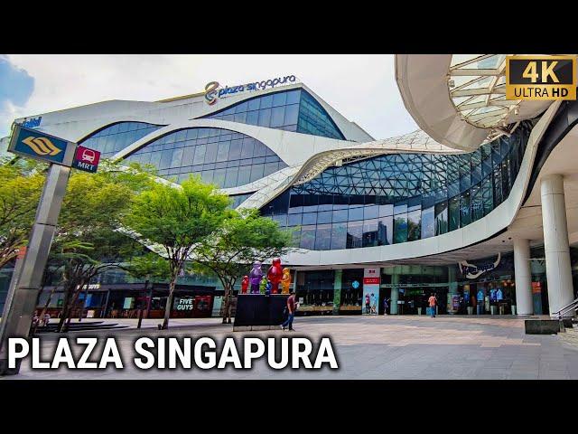 PLAZA SINGAPURA Shopping Mall in ORCHARD ROAD Walkthrough [4K] Singapore - June 2022