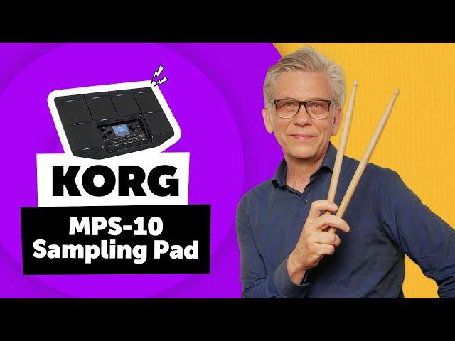 Korg | MPS-10 Sampler, Drum, Percussion Pad | Sound Demo