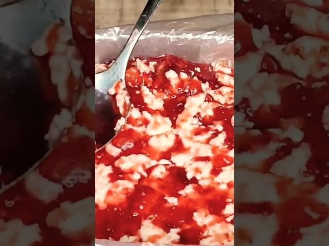 Клубничное МАСЛО  Рецепт в комментариях! #shorts #заготовкиназиму