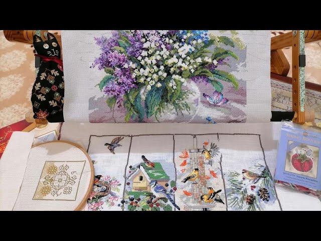 Вышивка/Сентябрь 3/"Junlynn Four seasons birds/Чудесная игла "Ласковый май"/julia creation