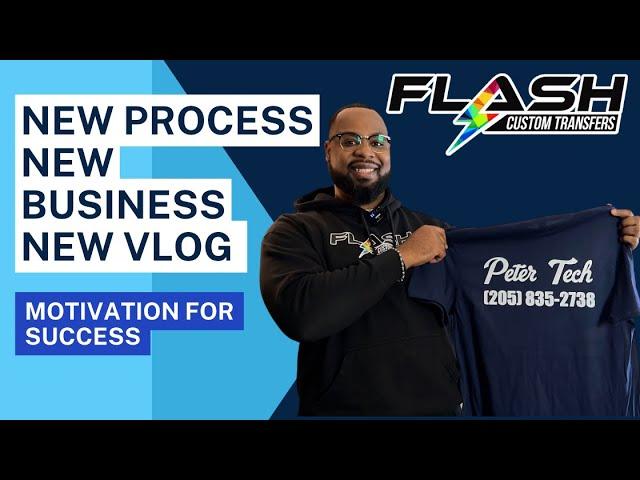 WE'RE BACK!!! NEW PROCESS AND NEW SHIRTS FOR OUR BUSINESS | WE STARTED A NEW BUSINESS IN 1 WEEK 