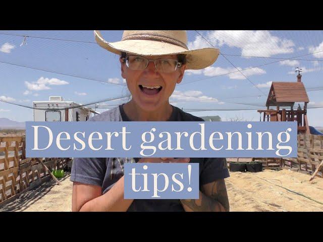 Top Desert Gardening Tips