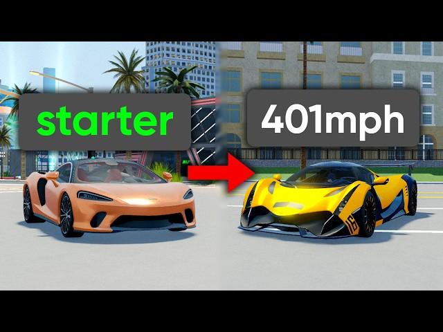 Turning a Starter Car into the Fastest in Driving Empire!