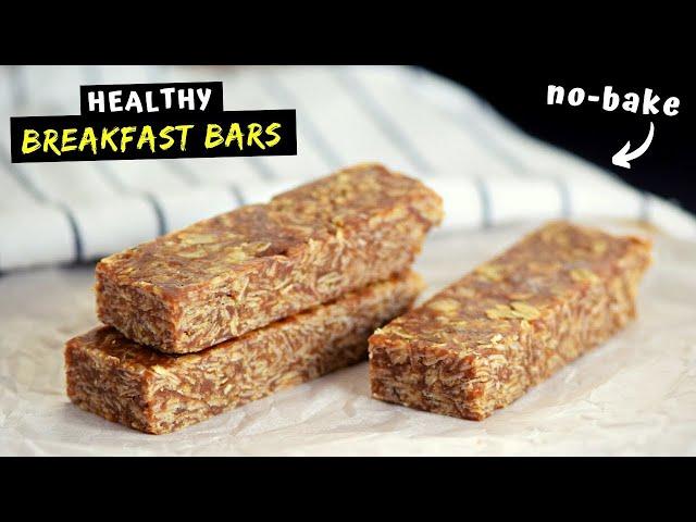 BREAKFAST BARS that are actually GOOD for you