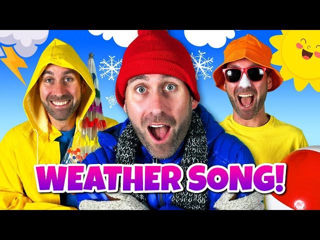 ️ The Weather Song! | Learn Weather for Kids | Mooseclumps