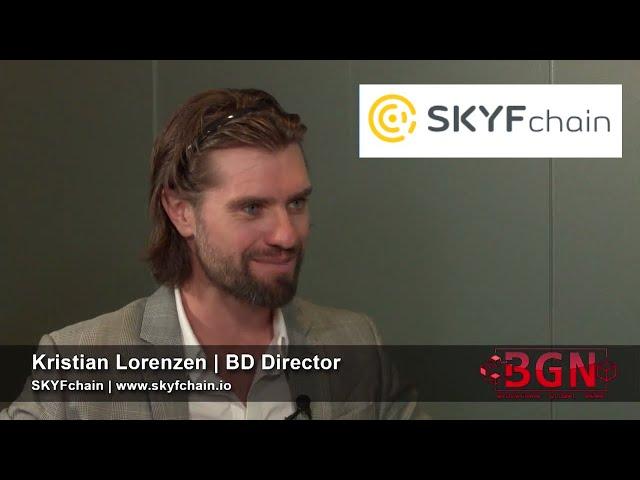 SKYFchain | BD Director Kristian Lorenzen | First Business-to-Robot Blockchain Based Platform