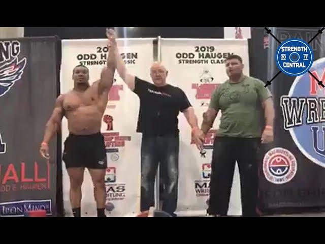 Larry Wheels First Strongman Competition - MAS wrestling (Event 3/8)