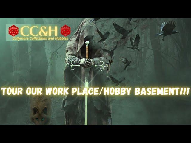 Tour our Hobby Basement!!