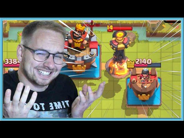 EPIC SPELL BAIT PRINCE DECK / Clash Royale