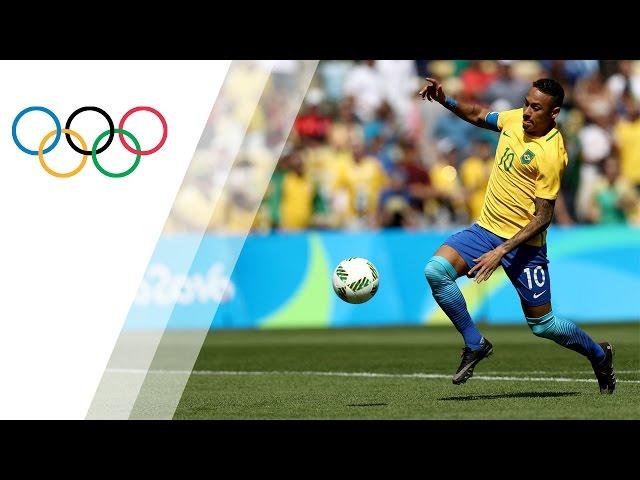 Neymar scores fastest goal in Olympic history | Rio 2016 Olympic Games