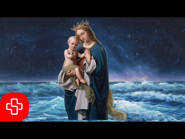 Gregorian christmas chant: Ave Maris Stella (Lyric video)