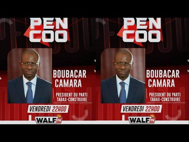 [DIRECT] Pencoo De Ce Vendredi 27 Septembre 2024 Invité Boubacar Camara Sur Walf Tv