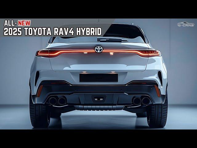 New 2025 Toyota RAV4 Hybrid Unveiled - Redefining Modern Driving With Futuristic Tech