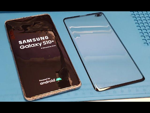 Galaxy S10 Glass Only Replacement- 100% home solution [4K 60FPS]